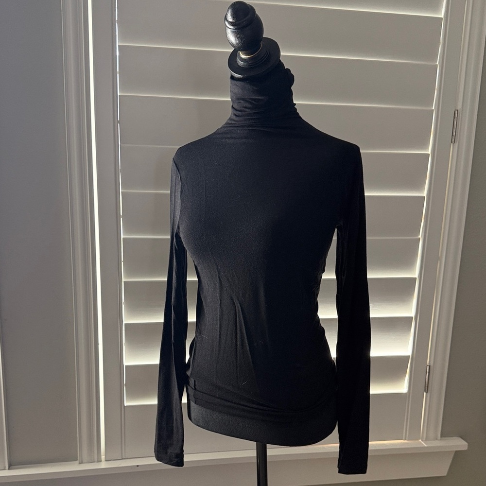 Banana Republic Black Turtleneck Sweater